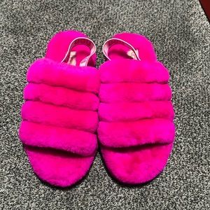 Pink Ugg slippers